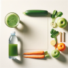 A minimalist preview image for an article about starting a detox diet plan