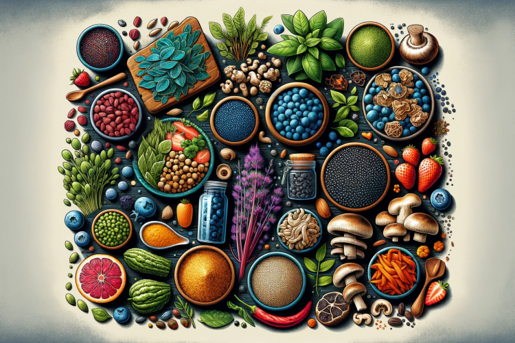 An eye-catching and informative preview image for a health food
